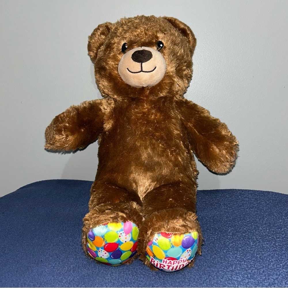 Build-A-Bear Happy Birthday Brown Bear